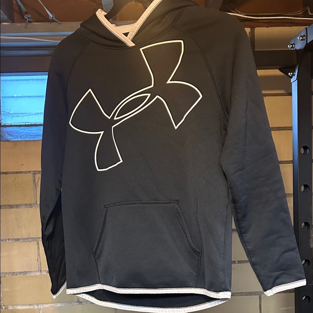 Under Armour Charcoal Hoodie with Logo